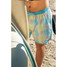 The Burlebo Men's Swim Trunks in the Mayan Colorway