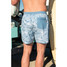 The Burlebo Men's Swim Trunks in Seaside Camo