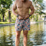 The The Burlebo Men's Swim Trunks in in Bayside Camo