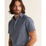 The Pendleton Men's Colfax Short Sleeve Button up Shirt in Dark Indigo