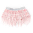 Shade Critters Girls' Fringe Skirt Cover Up in light pink colorway