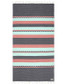 Sand Cloud Siargao Stripe 37" x 67" Beach Towel in navy