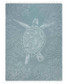 Sand Cloud Sea Turtle 57" x 70" Beach Towel deep ocean colorway