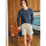 The Faherty Men's 6" Corduroy Shorts Passform in Stone