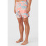 The O'Neill Men's Hermosa Volley 17 inch  Boardshorts in the Coral Colorway