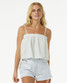 Rip Curl Women's Hilo Tank Top in blue/white colorway Rip Curl Women's Hilo Tank Top in blue/white colorway