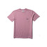 The Vissla Men's Buckled Short Sleeve Pocket Tee in the Dusty Rose Colorway