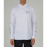 The Salty Crew Men's Ahi Mount Hooded Sunshirt in White