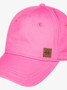 Roxy Women's Extra Innings Color Baseball Hat in Shocking Pink colorway