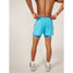 The Chubbies Men's 4 inch Ultimate Training Shorts in Light Blue with Light Blue Dinosaur Liner