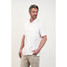 The San Cristobal Men's Havana Classic Guayabera in White with White Stitching