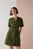 Sanctuary Women's Reissue Dress in Burnt Olive colorway