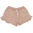 Tiny Whales Girls' Butterfly Shorts in Mineral Blush colorway