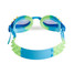 The Bling2o Boys' Nelly Spike Swim Goggles in Lockness Blue with Blue Nose