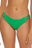 Becca Women's Modern Edge Daniella Hipster Bikini Bottoms in Verde colorway