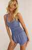 Z Supply Women's Casa Whipstitch Tank in Blue Jean colorway