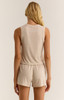 Z Supply Women's Warmer Days Tank in Heather Linen colorway