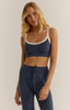 Z Supply Women's Ringer Tank Bra in Supernova colorway Z Supply Women's Ringer Tank Bra in Supernova colorway