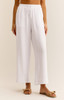 Z Supply Women's Bondi Gauze Pants in White colorway