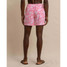 Southern Tide Men's Island Blooms Swim Trunk in Geranium Pink colorway