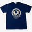 Armadillo World Headquarters Globeadilllo Reverse Color T-Shirt in Navy colorway
