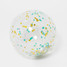 Sunny Life Confetti Inflatable Beach Ball in Clear/Multi confetti