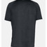 Under Armour Men's Tech V-Neck Short Sleeve in Black/ Graphite colorway