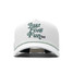 The Melin Odyssey Links Hydro Snapback Hat in White and Green