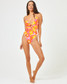 L Space Women's Chic Eco Piper One Piece Swimsuit in Bliss and Blossom colorway