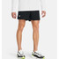 Under Armour Men's  Launch 5" Shorts in Black / Reflective colorway