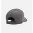 Under pnk Armour Men's Launch Adjustable Cap in Castlerock / Reflective colorway