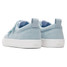 TOMS Toddlers' Tiny Fenix Hearts Double Strap Sneakers in Denim Hearts colorway