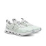 The On Running Kids' Cloud Sky Shoes in White and Frost