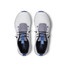 The On Running Kids' Cloud Sky Shoes in Undyed White and Alloy
