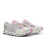 The On Running Cloud 5 Push Running Shoes in the Ivory and Blossom Colorway