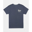 The RVCA Men's Pennantan Tee in Moody Blue