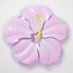 Sunny Life Hibiscus Luxe Lie-On Float in Hibiscus Pastel Lilac colorway Sunny Life Hibiscus Luxe Lie-On Float in Hibiscus Pastel Lilac colorway