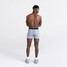 The Saxx Men's DropTemp™ Cooling Mesh Boxer Briefs in Heather Grey