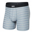 The Saxx Men's DropTemp™ Cooling Mesh Boxer Briefs in Heather Grey The Saxx Men's DropTemp™ Cooling Mesh Boxer Briefs in Heather Grey