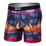 The Saxx Men's Volt Breathable Mesh Boxer Briefs in the Palm Tree Multi Colorway