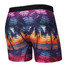 The Saxx Men's Volt Breathable Mesh Boxer Briefs in the Palm Tree Multi Colorway