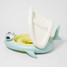 Sunny Life Salty The Shark Baby Float in Blue/Yellow/White Salty Shark colorway