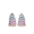 The Nike Big Kids' Air Max 270 Shoes in White and Pink Foam