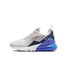 The Nike Big Kids' Air Max 270 Shoes in Vast Grey and Blue