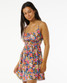 Rip Curl Women's Kamara Mini Dress in Multico colorway