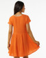 Rip Curl Women's Premium Surf Dress in bright orange