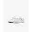 The Nike Little Kids' Court Legacy Sneakers in Triple White