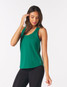 Glyder Women's Stride Tank in Emerald colorway