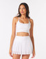 Glyder Women's Laser Cut Sunrise Skirt in White colorway