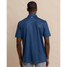 Southern Tide Men's Driver Coastal Geo Polo Shirt in Dress Blue colorway
